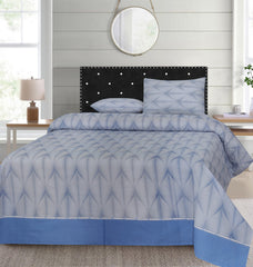 3 Pcs Pure Cotton Bed sheet B- 10