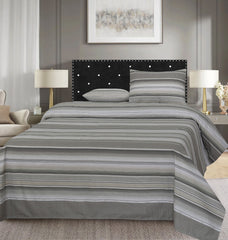3 Pcs Pure Cotton Bed sheet B- 9