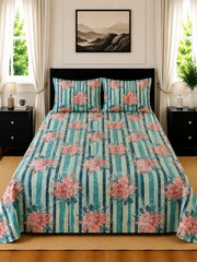 3 Pcs Pure Cotton Bedsheet