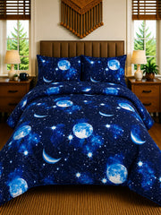 3-Pcs Pure Cotton Bedsheet