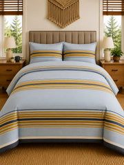 3-Pcs Pure Cotton Bedsheet