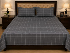 3-Pcs Pure Cotton Bedsheet