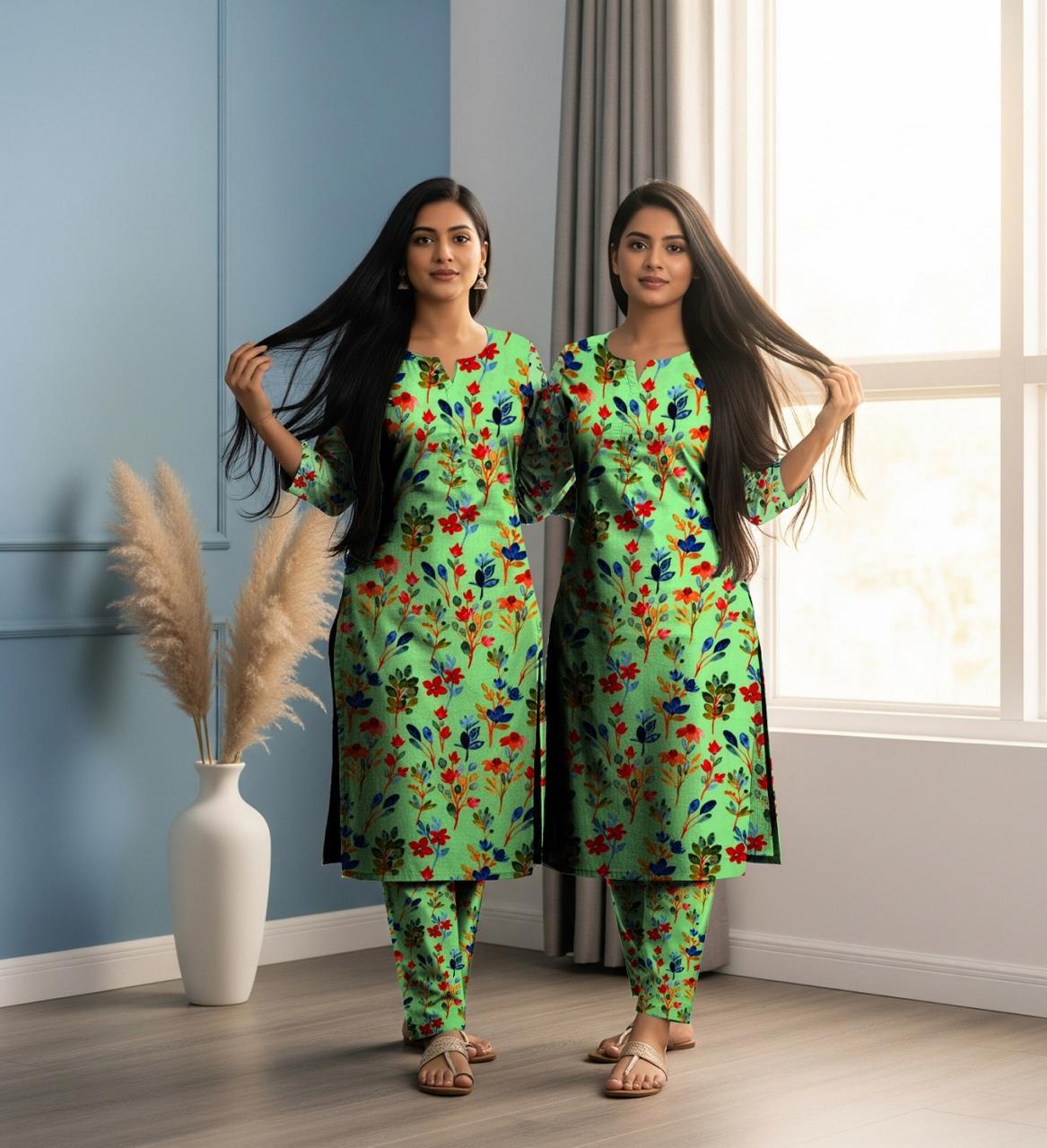 2 piece digital print Summer collection 17
