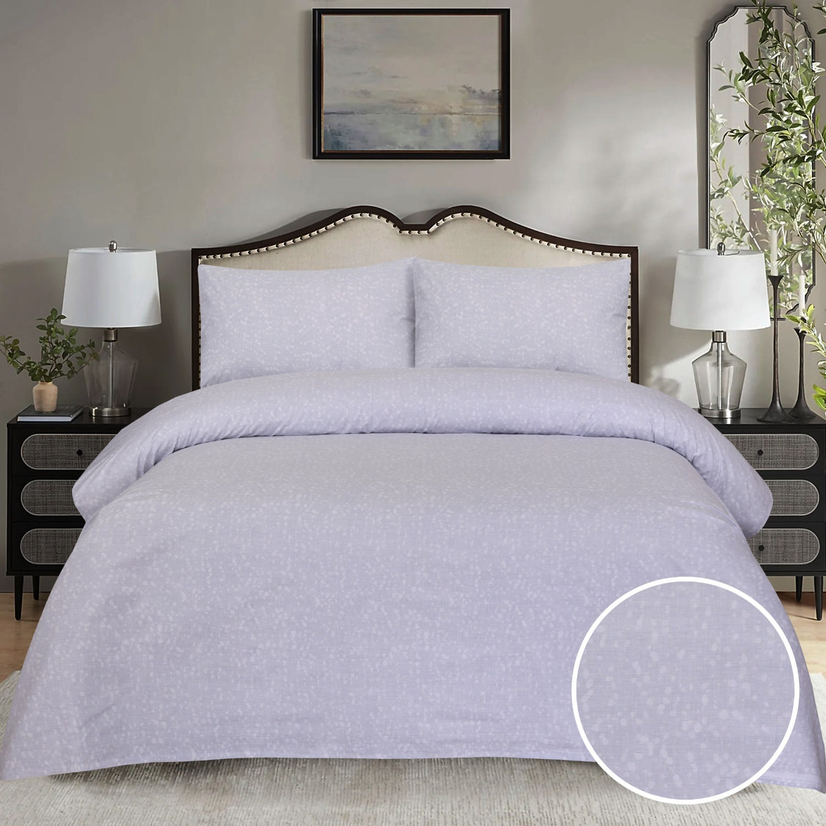 3 Pcs Pure Cotton Bed sheet B- 3