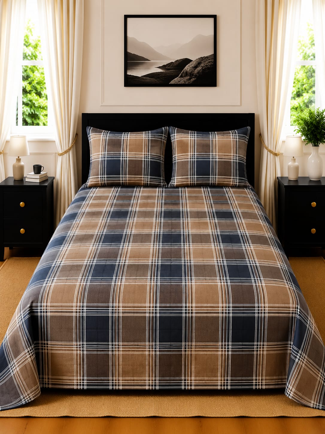 3 Pcs Cotton  Bedsheet 16