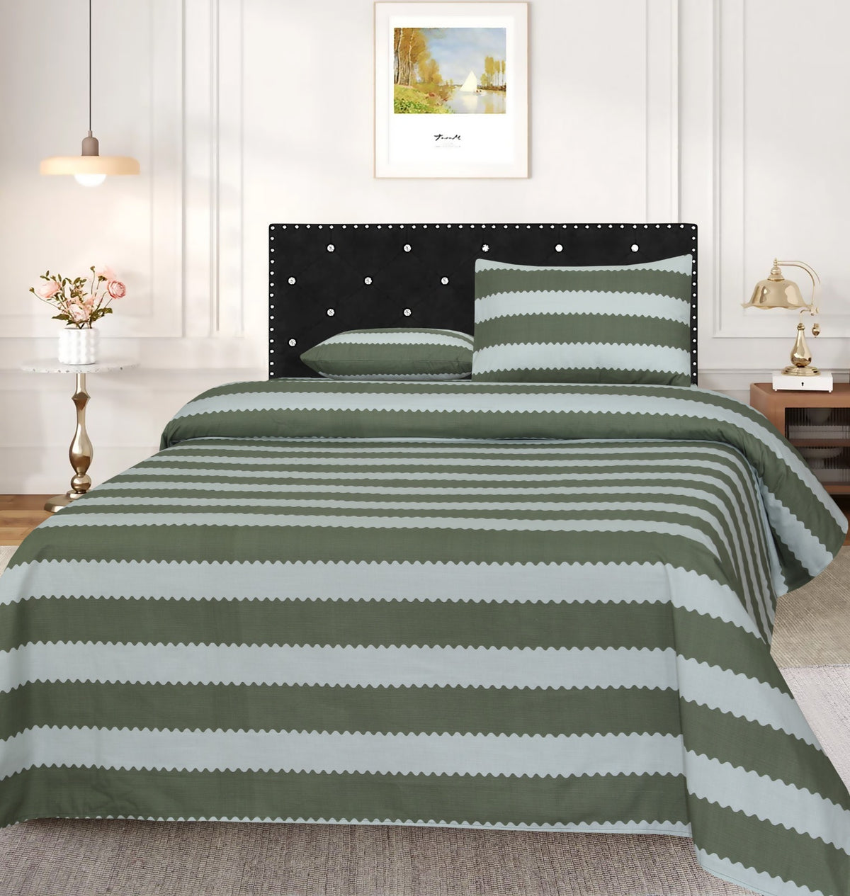 Double Bed Sheet Design D-13