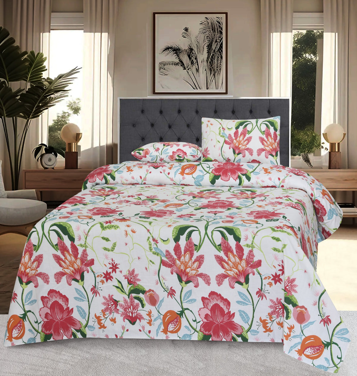 Double Bed Sheet Design D-5