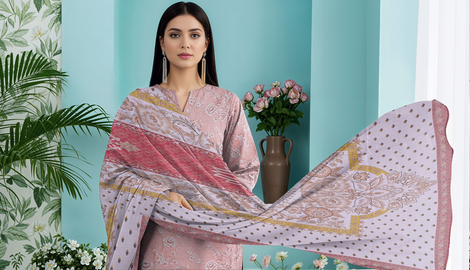 3 Piece Summer Lawn Design 1002