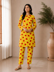 2- Piece Digital Printed Premium Lawn P-17