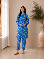 2- Piece Digital Printed Premium Lawn P-20