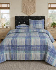 3-Pcs Pure Cotton Bedsheet P-34