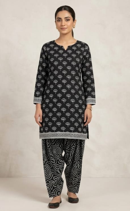 2-Pcs Lawn Collection  Premium Quality S-8