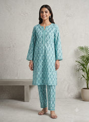 2-Pcs Lawn Collection  Premium Quality S-7