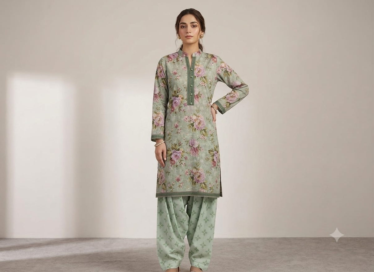 2-Pcs Lawn Collection Premium Quality S-11