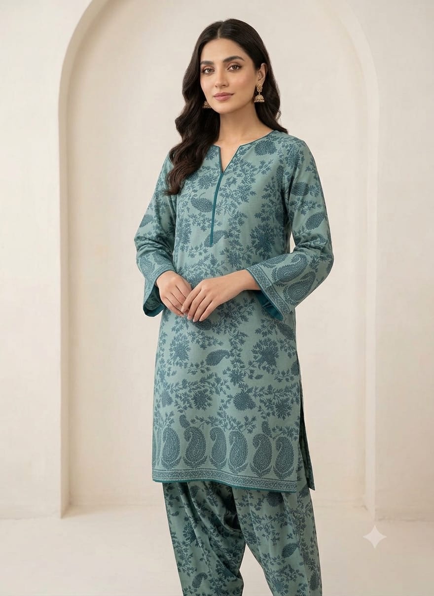 2-Pcs Lawn Collection Premium Quality S-18