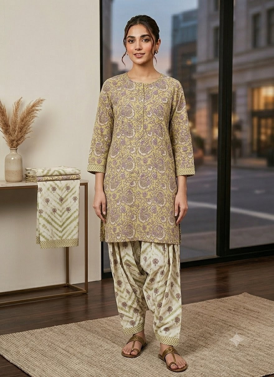 2-Pcs Lawn Collection Premium Quality S-19
