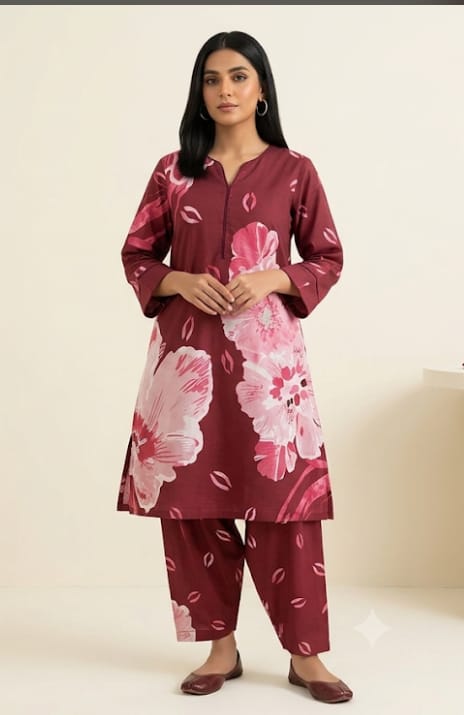 2-Pcs Lawn Collection Premium Quality S-20