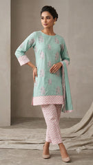 2-Pcs Lawn Collection Premium Quality S-24