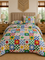 3-Pcs Pure Cotton Bedsheet P-2