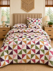 3-Pcs Pure Cotton Bedsheet P-1