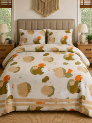 3-Pcs Pure Cotton Bedsheet