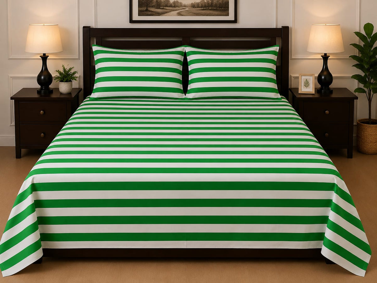 3-Pcs Pure Cotton Bedsheet